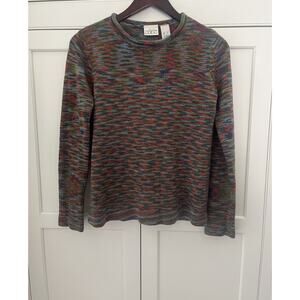 Vintage Villager Sport Liz Claiborne Knit V-Neck Sweater  Sz. S